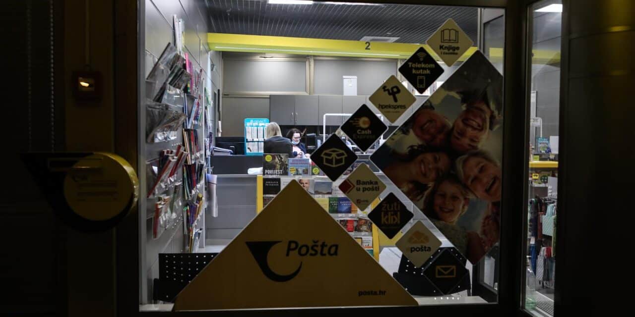 Zagreb: Opljačkana poslovnica pošte