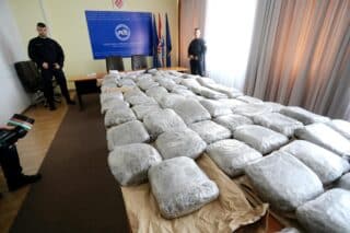 Zagreb: Konferencija za medije policije povodom zapljene veće količine droge