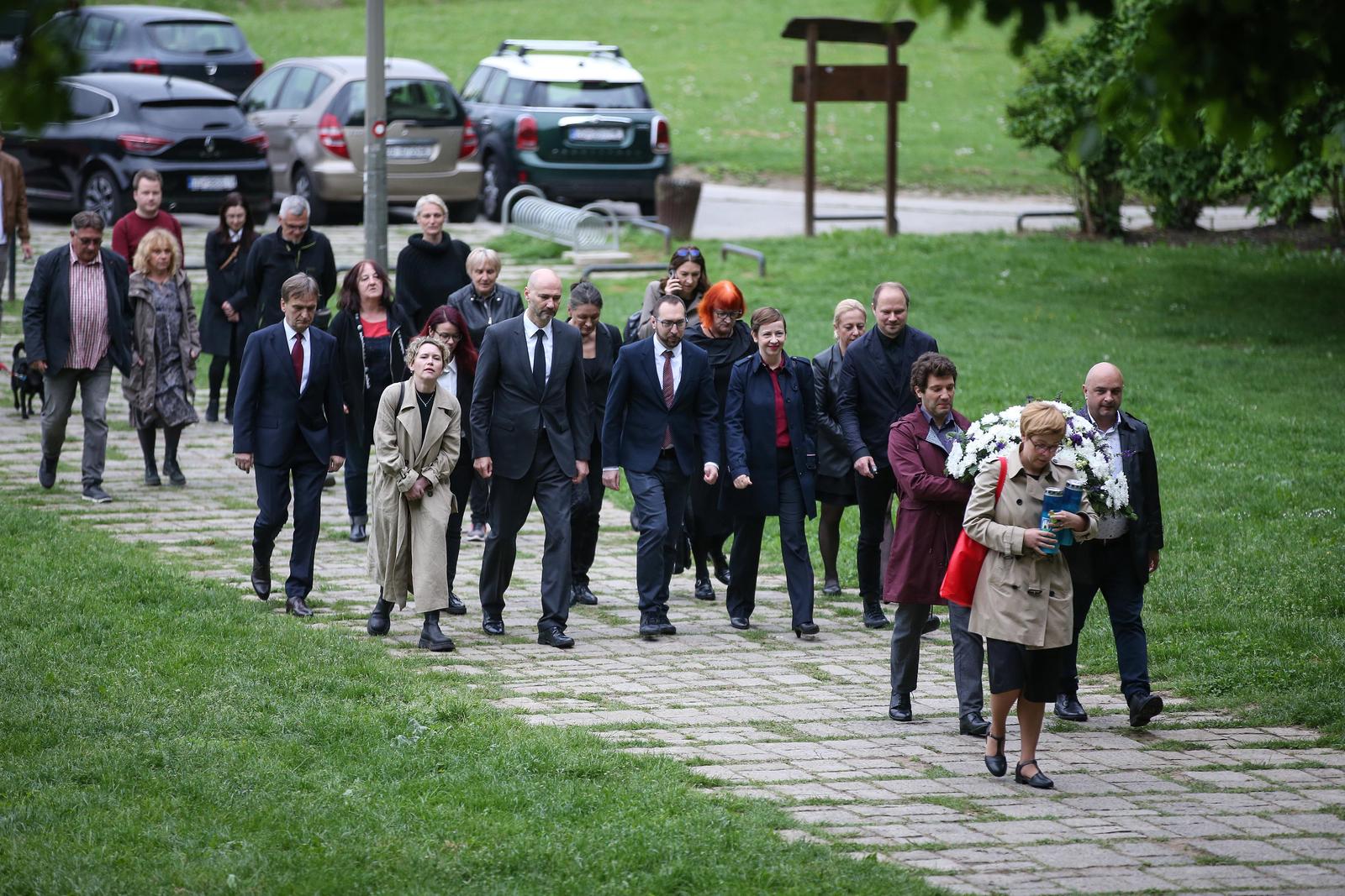 Polaganje vijenaca i obilježavanje Dana pobjede nad fašizmom i Dana oslobođenja Zagreba