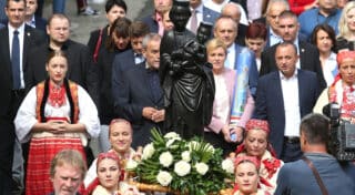 Procesija i sveta misa u Hrvatskom nacionalnom svetištu Majke Božje Bistričke