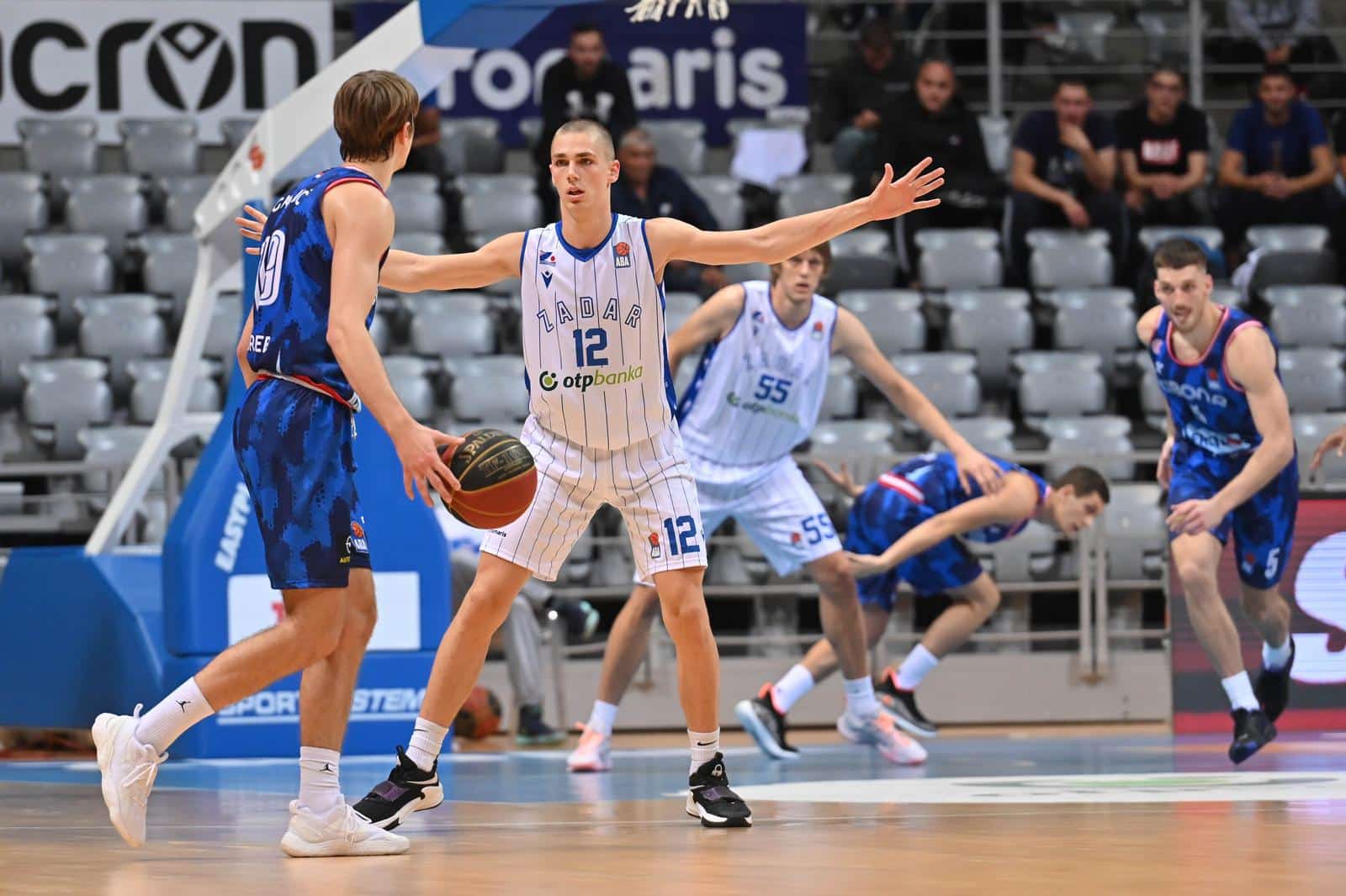 08.10.2021., Zadar – 3. kolo ABA lige. KK Zadar – KK Cibona.
