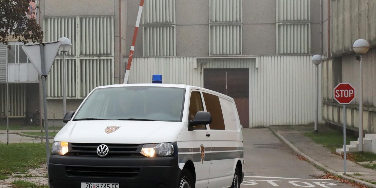 Zagreb: Kombi pravosudne policije napušta remetinečki zatvor