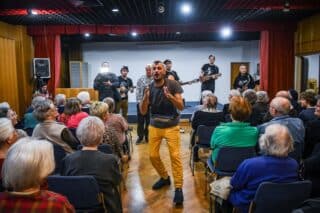 Zagreb: Koncert Dubioze Kolektiv u domu umirovljenika