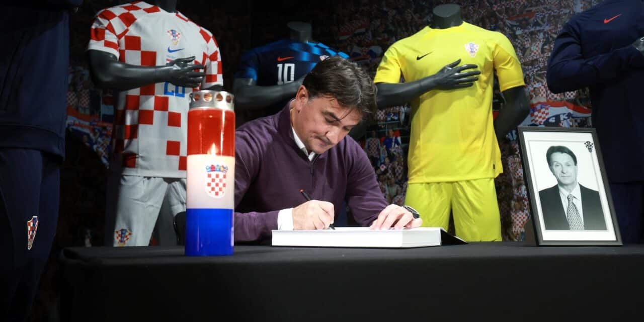 Zagreb: Kustić, Dalić i Svetina upisali se u knjigu žalosti za Ćiru Blaževića