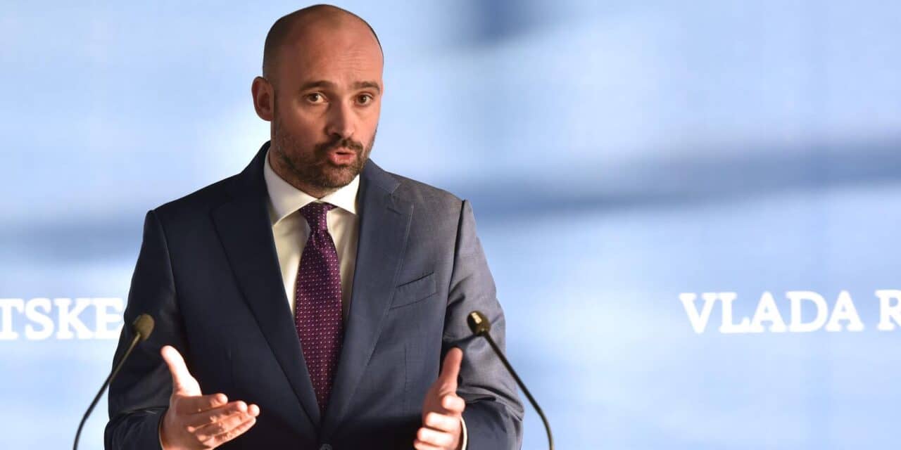 Zagreb: Ministar Ivan Paladina obratio se medijima nakon svog prvog sudjelovanja na sjednici Vlade