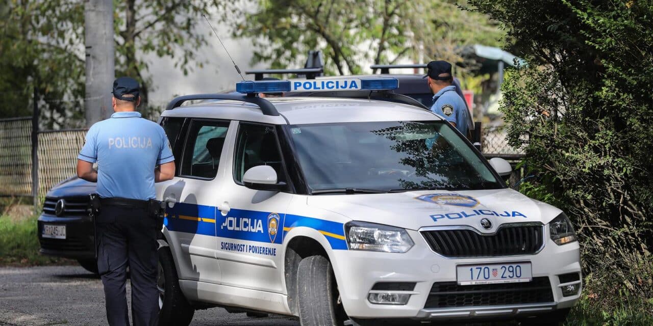Policijski očevid u Oroslavju gdje je ubijen 45-godišnjak