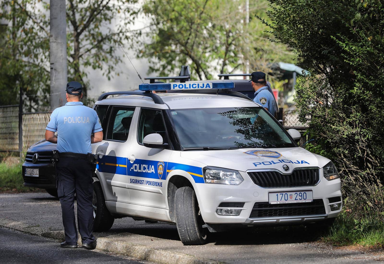 Policijski očevid u Oroslavju gdje je ubijen 45-godišnjak