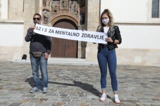Zagreb: Zajednička javna akcija  Hrvatskog saveza udruga za mentalno zdravlje