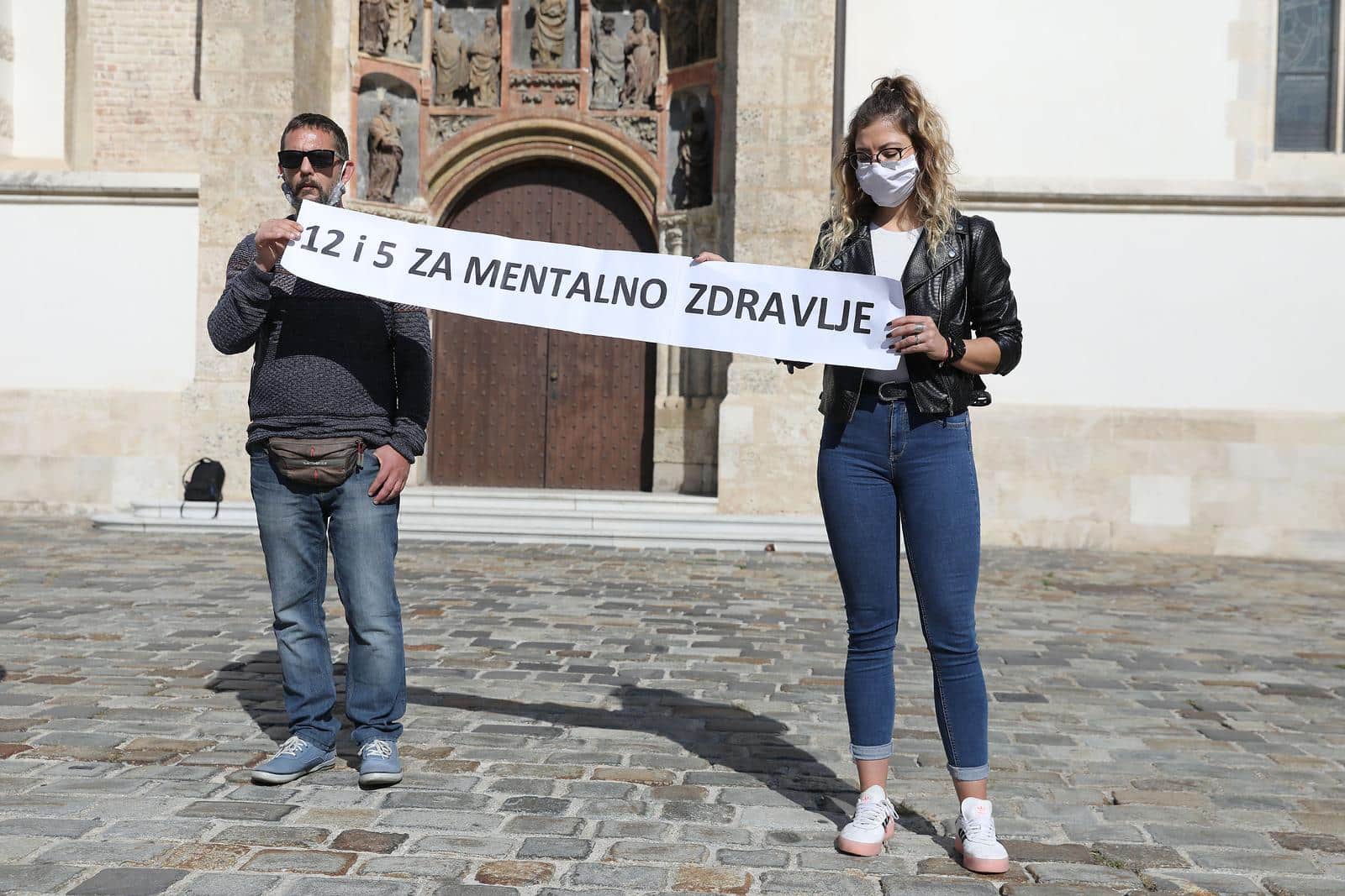 Zagreb: Zajednička javna akcija Hrvatskog saveza udruga za mentalno zdravlje