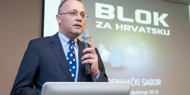 Zagreb: Osnivački sabor nove političke stranke “Blok za Hrvatsku”