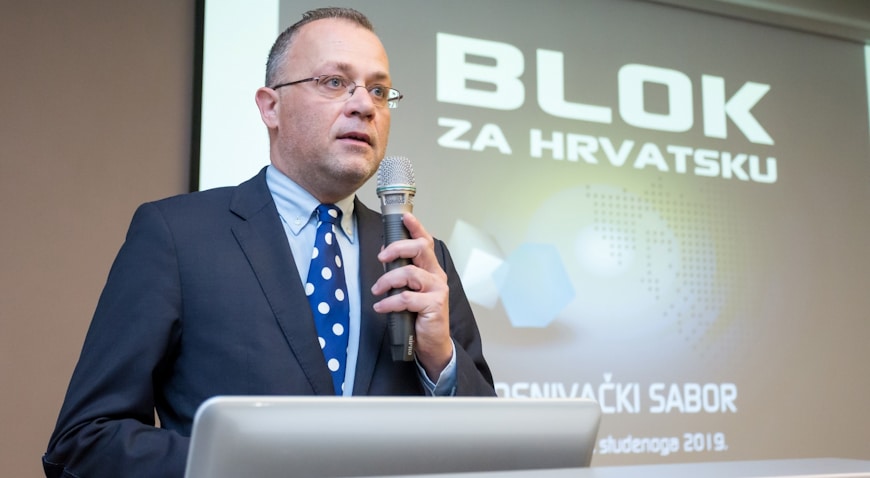 Zagreb: Osnivački sabor nove političke stranke “Blok za Hrvatsku”