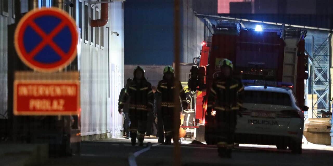 Zagreb: Požar u tvornici Rimac u Škorpikovoj