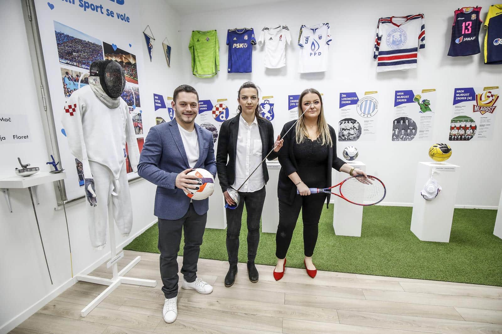 Otvorenje Muzeja sportskih ZGoda, jedinog sportskog muzeja koji okuplja zagrebačke sportske velikane kroz povijest