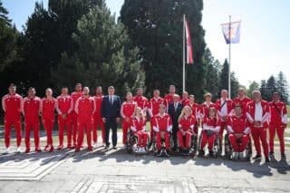 Zagreb: Predsjednik Milanović ugostio paraolimpijce i olimpijce koji su nastupili u Tokiju