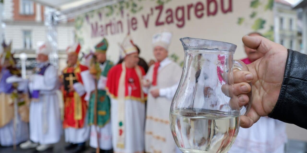 19. manifestacija Martin je v Zagrebu na glavnom gradskom trgu