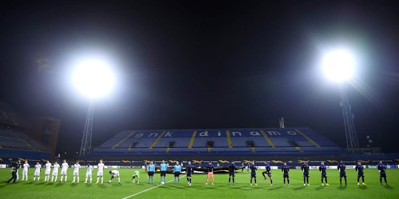 Zagreb: GNK Dinamo i CSKA Moskva u 6. kolu Europske lige na Maksimiru