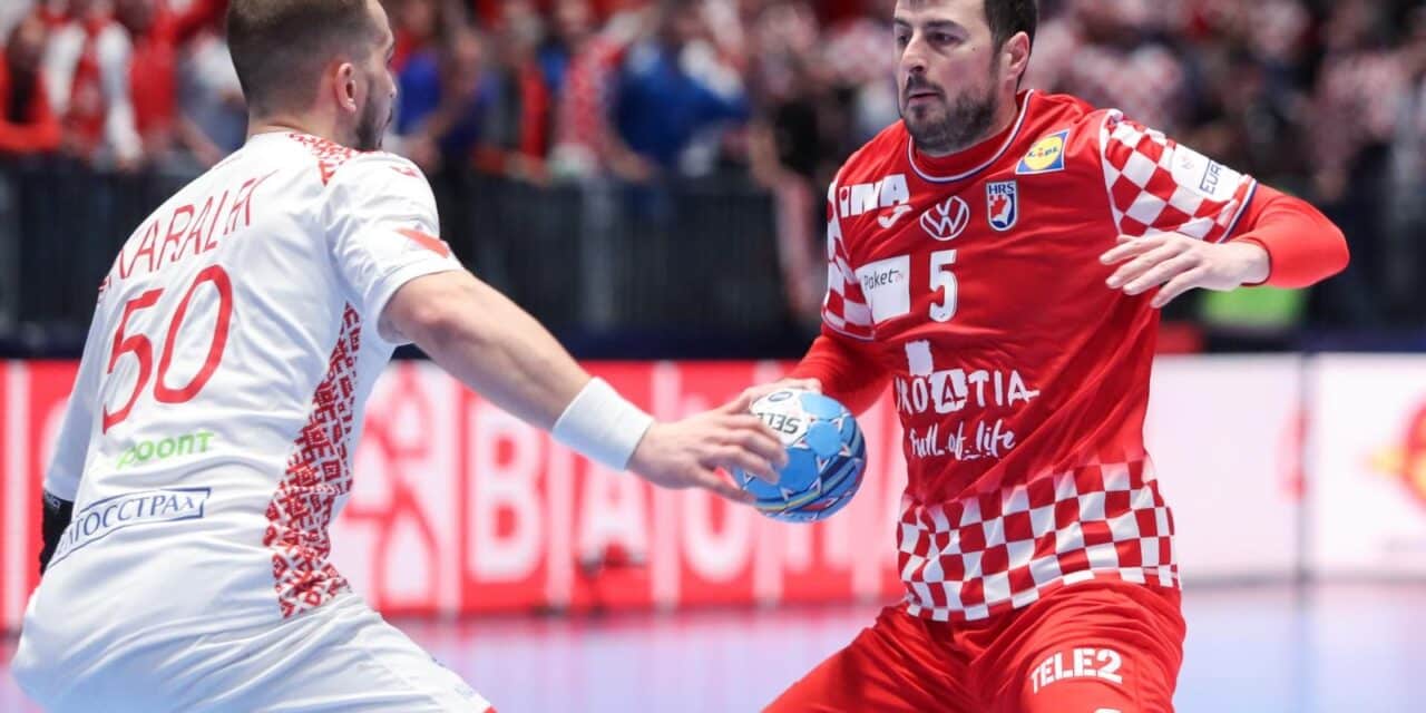 Graz: Hrvatska rukometna reprezentacija susrela se s Bjelorusijom u 2. kolu EP-a