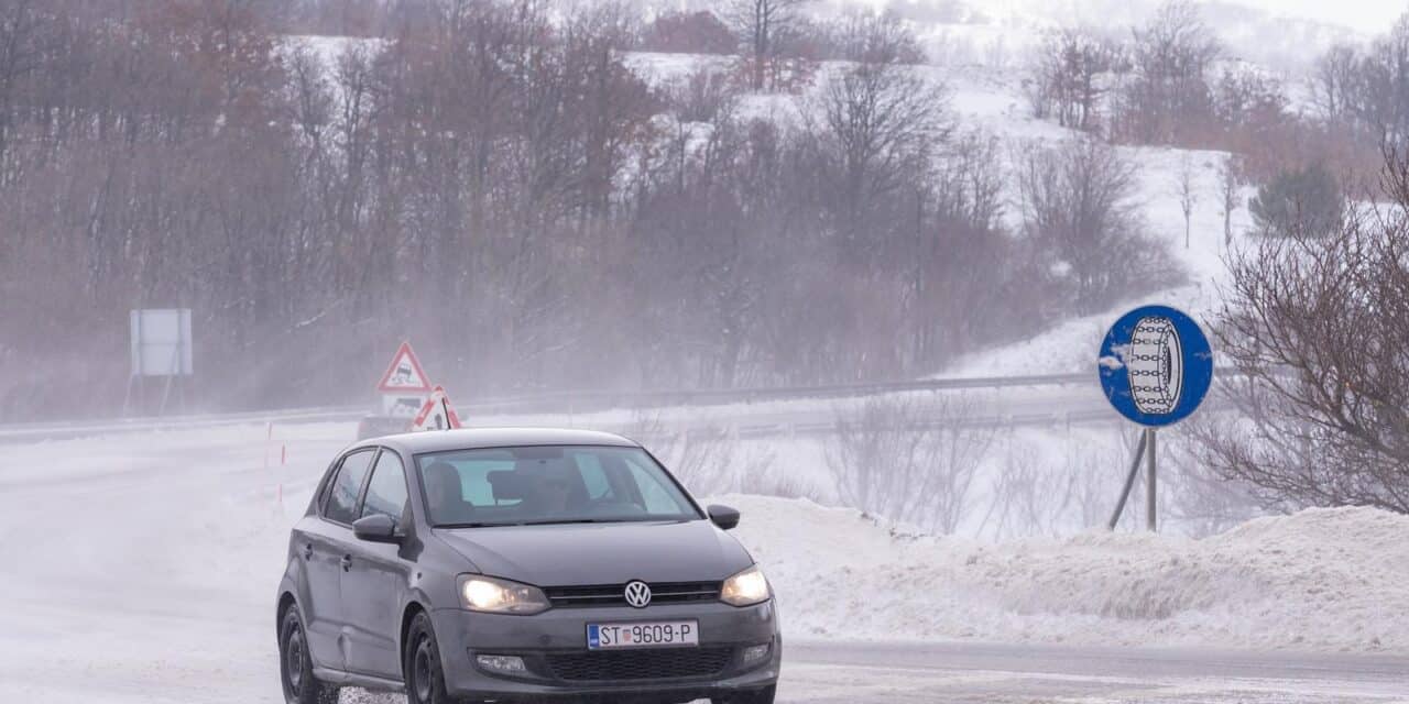 promet cesta snijeg