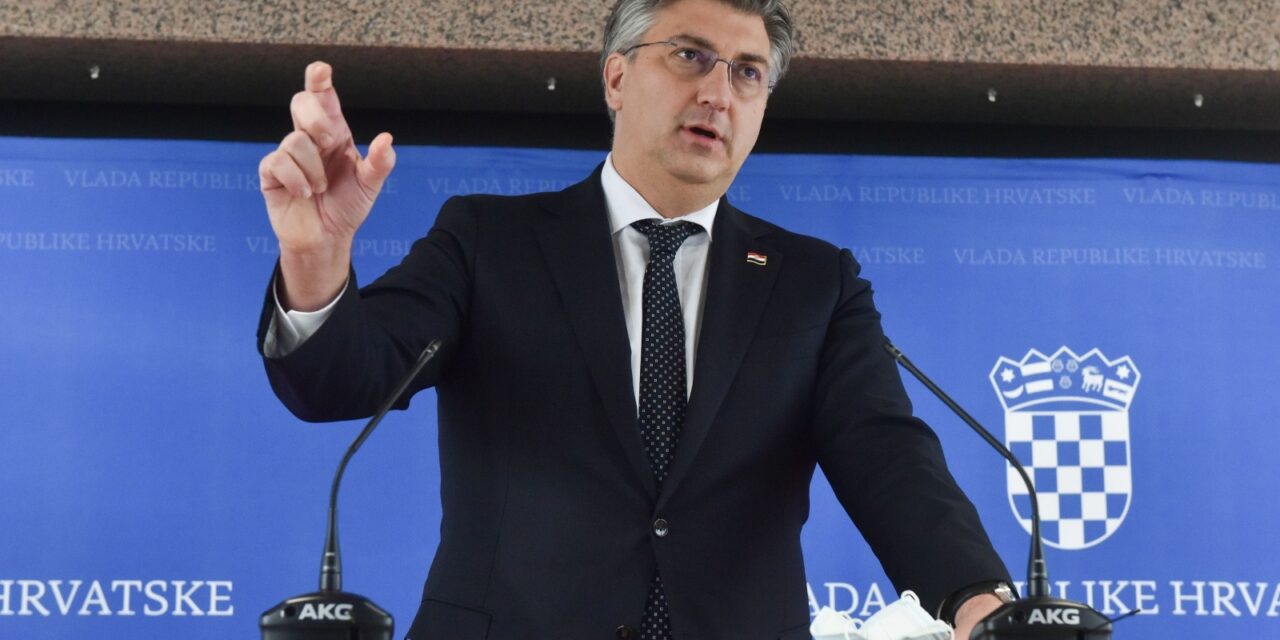Zagreb: Andrej Plenković dao izjavu o popuštanju mjera