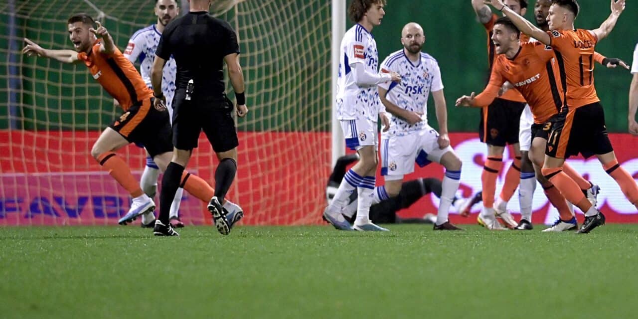 Šibenik: Mislav Matić pogodio za 1:0 protiv GNK Dinamo