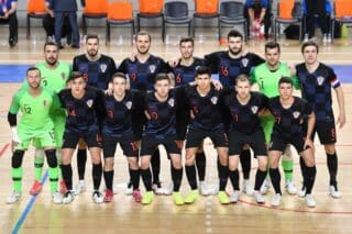 Varaždin: Kvalifikacijska futsal utakmica za Euro 2022. između Hrvatske i Danske