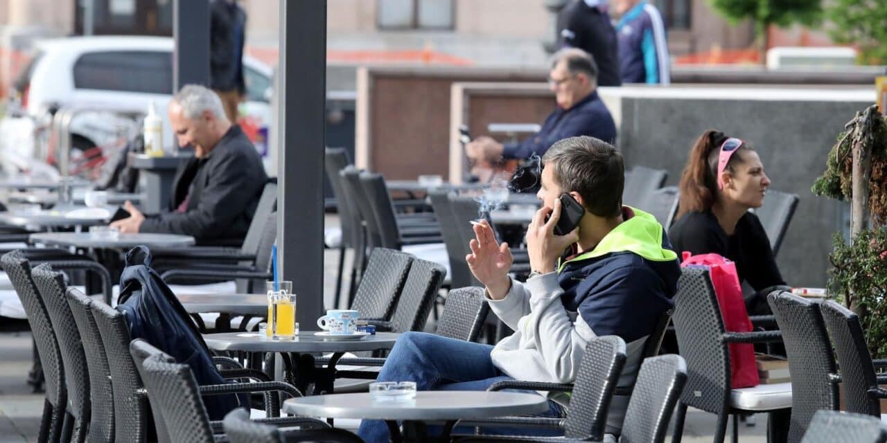 Zagreb: Kafićima i restoranima od danas dozvoljen rad