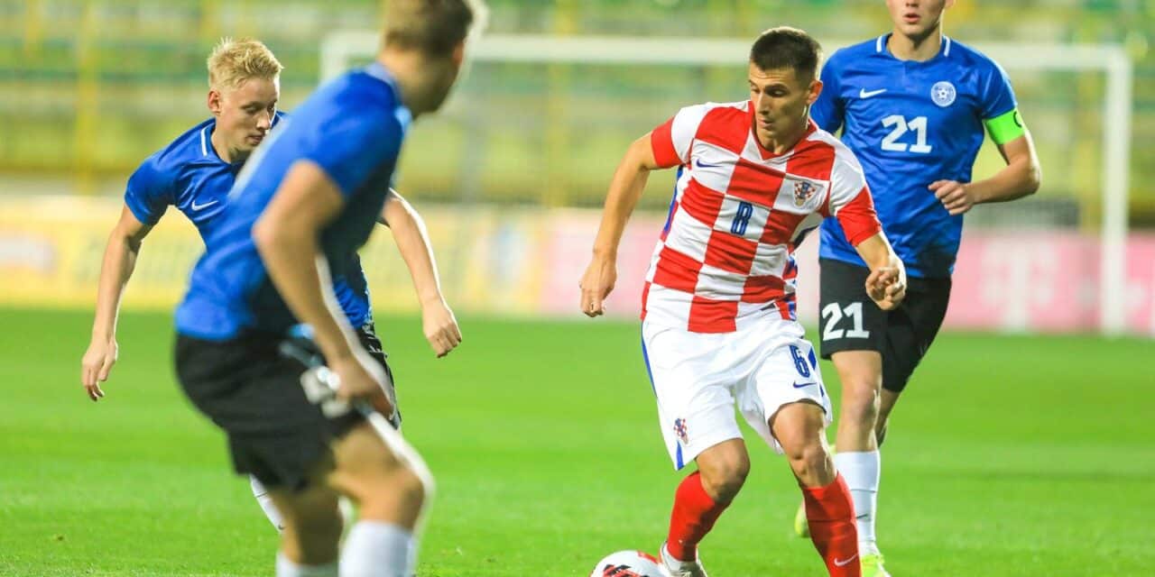 Susret mladih reprezentacija Hrvatske i Estonije u kvalifikacijama za Europsko prvesntvo
