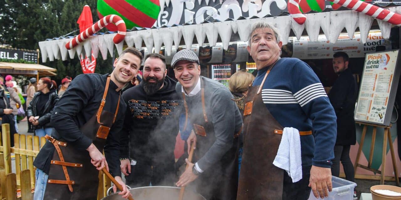 Zagreb: Kuhanje Skradinskog rižota na Fuliranju