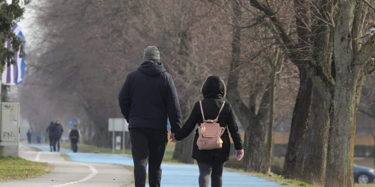 Zimsko nedjeljno jutro u Osijeku
