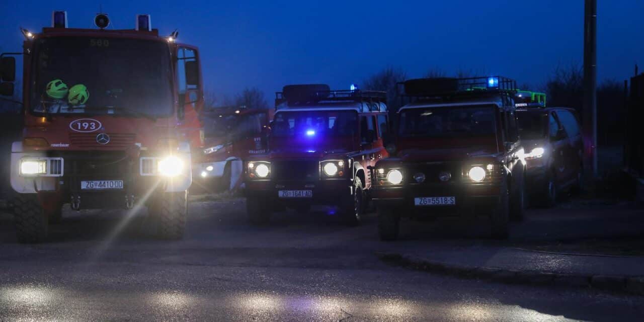 Po�ar suhe trave u Gornjoj Dubravi, intervenirali vatrogasci