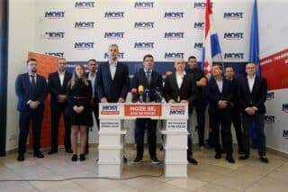 Zagreb: MOST predstavio svoju listu i suradnju s Hrvatskom republikanskom strankom