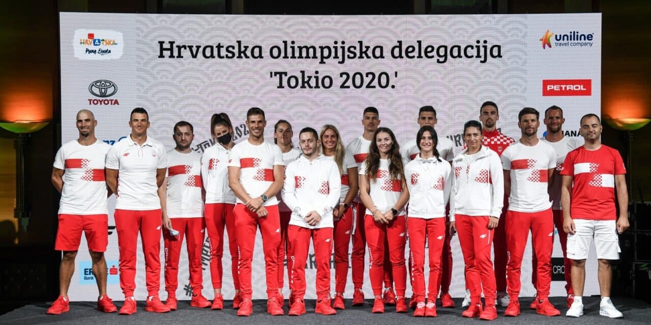 Zagreb: Svečanost ispraćaja hrvatskih sportaša na Olimpijske igre u Tokio