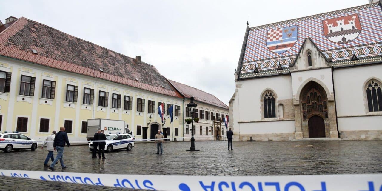 Zagreb: Na Trgu svetog Marka upucan je policajac
