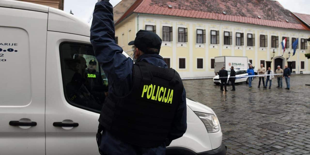 Zagreb: Na Trgu svetog Marka upucan je policajac