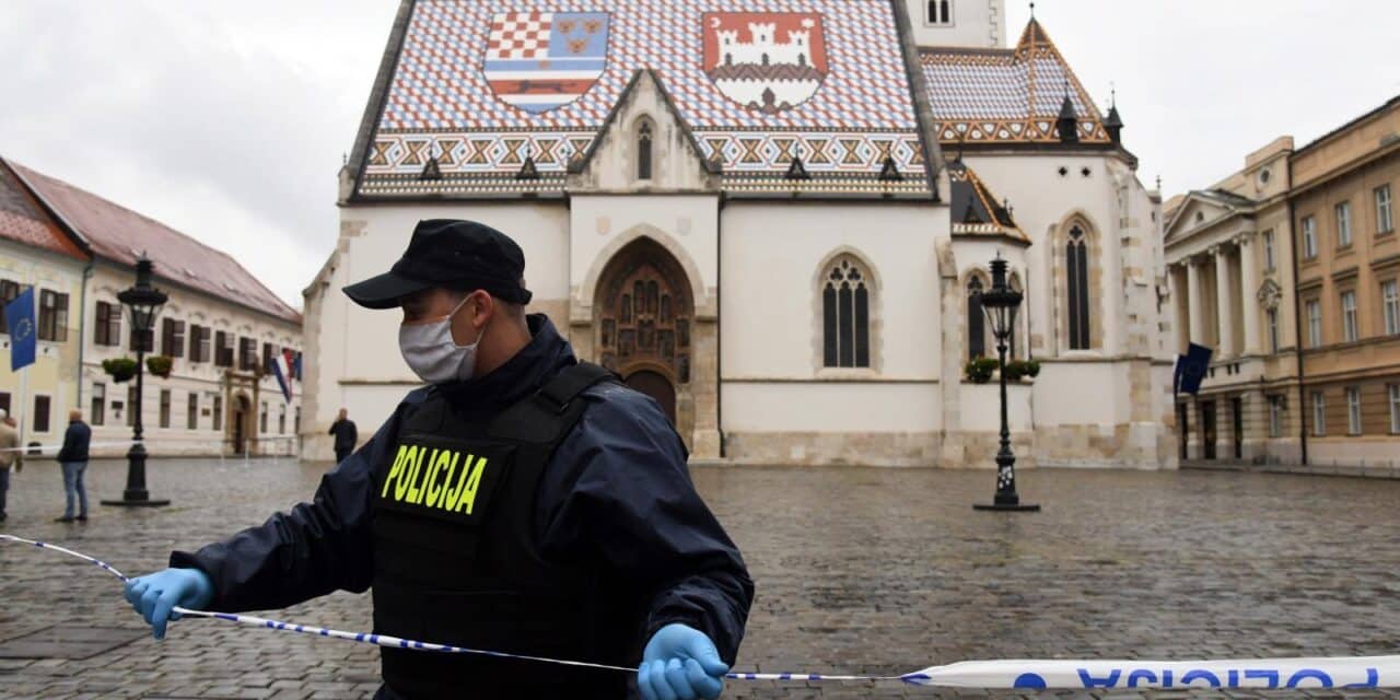 Zagreb: Na Trgu svetog Marka upucan je policajac