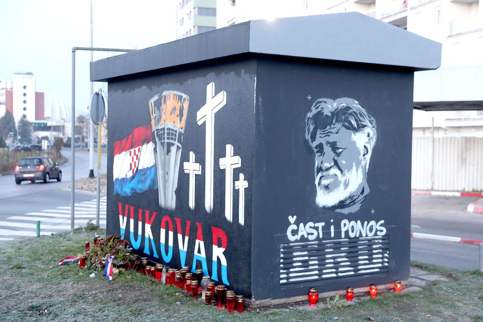 Zagreb: Na Laništu ponovno oslikan mural posvećen Praljku