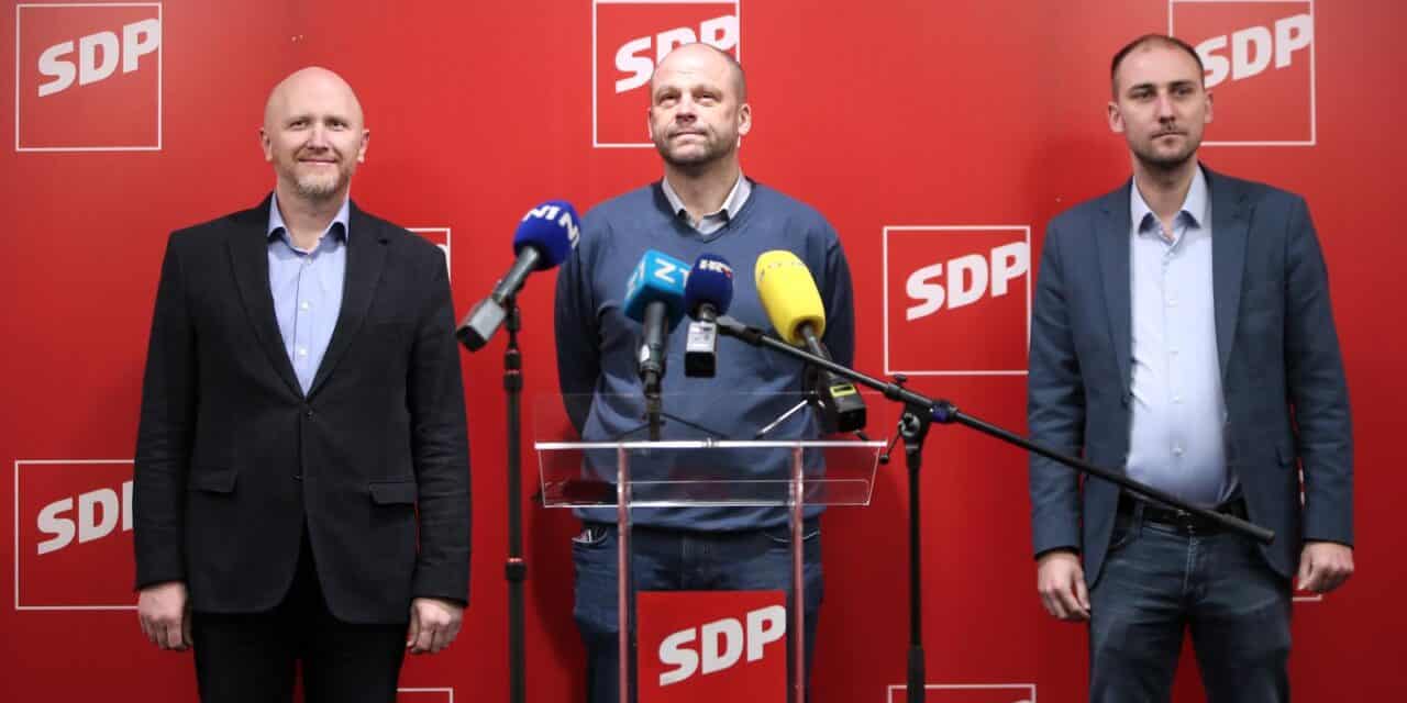 Zagreb: Renato Petek i Matej Mišić iz SDP-a govorili o sljemenskoj žičari