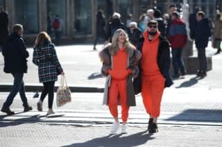 Zagreb: Zanimljiv par se do zadnjeg detalja modno uskladio