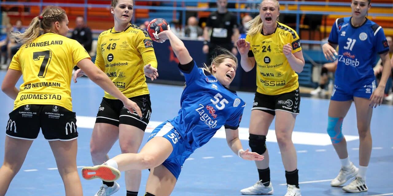 Zagreb: Utakmica 5. kola skupine A Europske lige rukometašica, RK Lokomotiva Zagreb – Sola HB