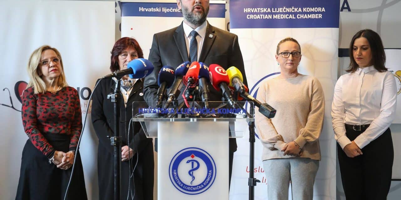 Zagreb: Liječničke udruge najavile su prosvjed