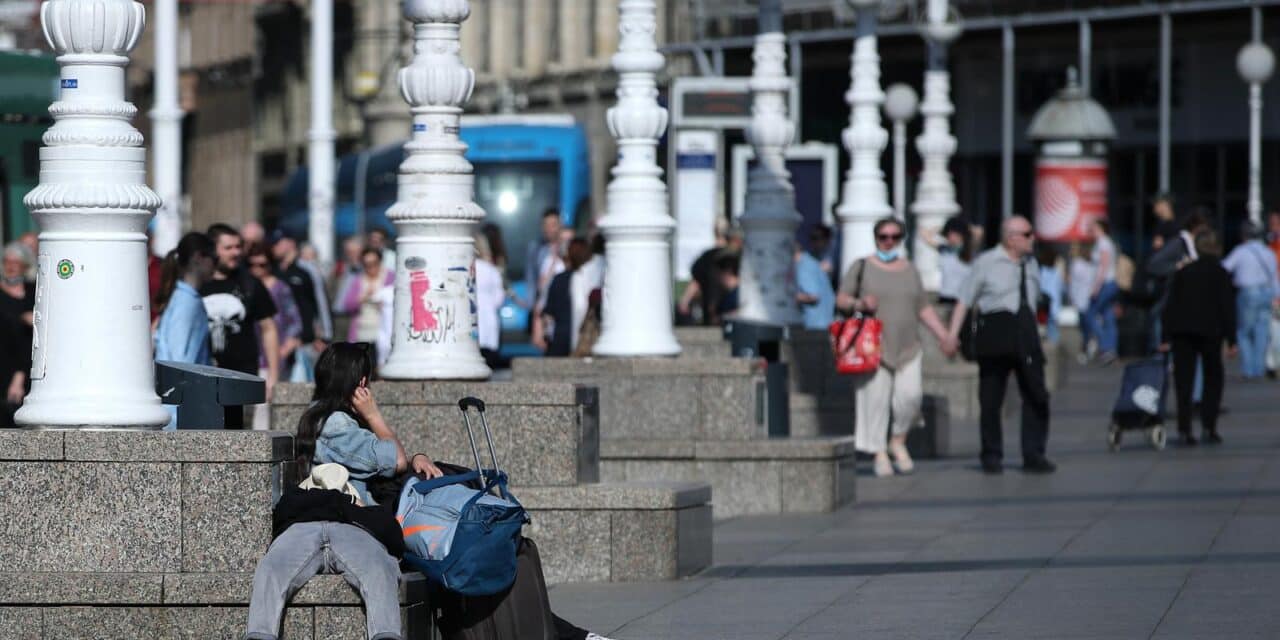 zagreb ljudi turisti