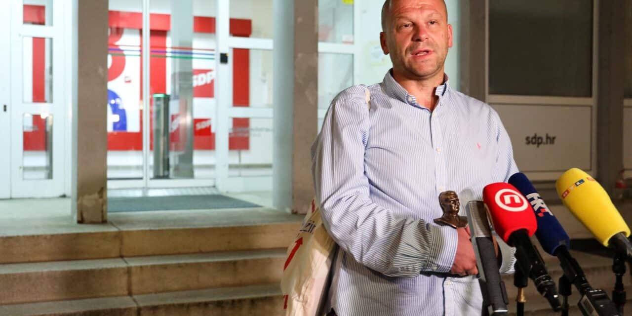 Zagreb: Viktor Gotovac izbačen iz SDP-a