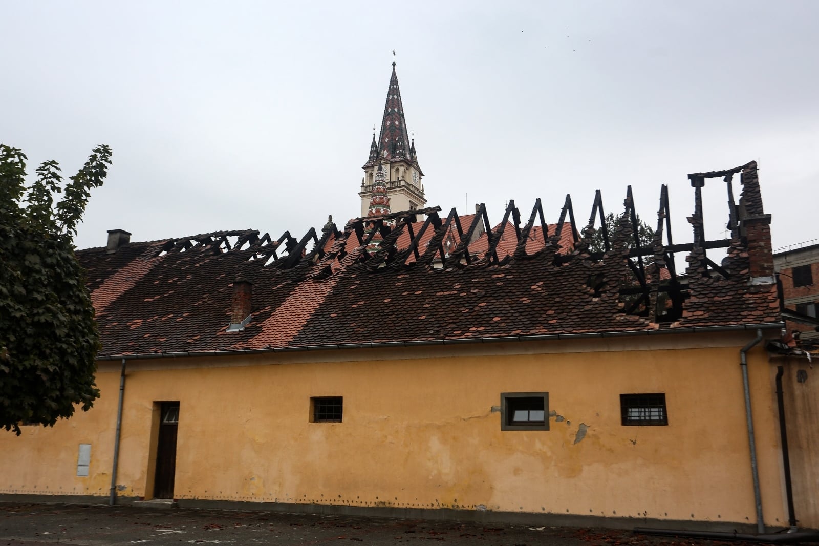 U potpunosti je izgorjela dvorana za mlade u Svetištu u Mariji Bistrici