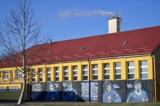 Na OŠ u Sesvetama murali posvećeni Dinamovim kapetanima Zajecu i Kranjčaru
