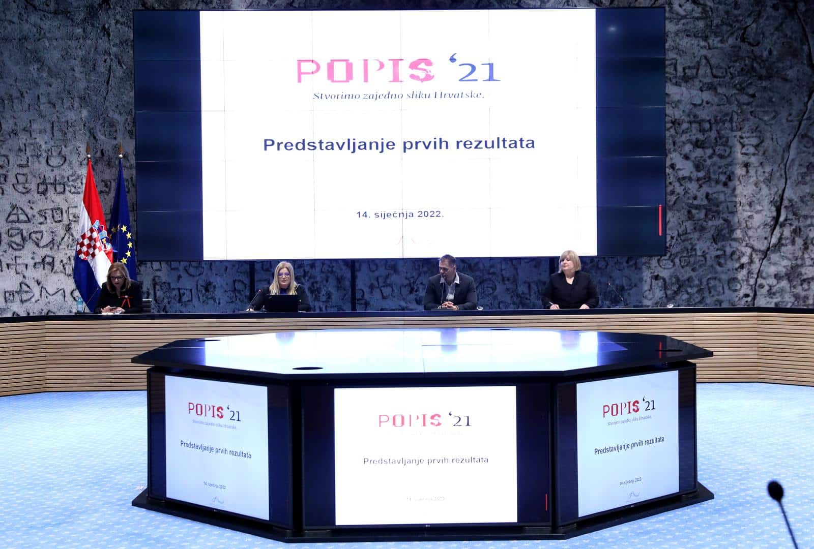 U Hrvatskoj živi 3 888 529 stanovnika, 9,6% manje nego 2011