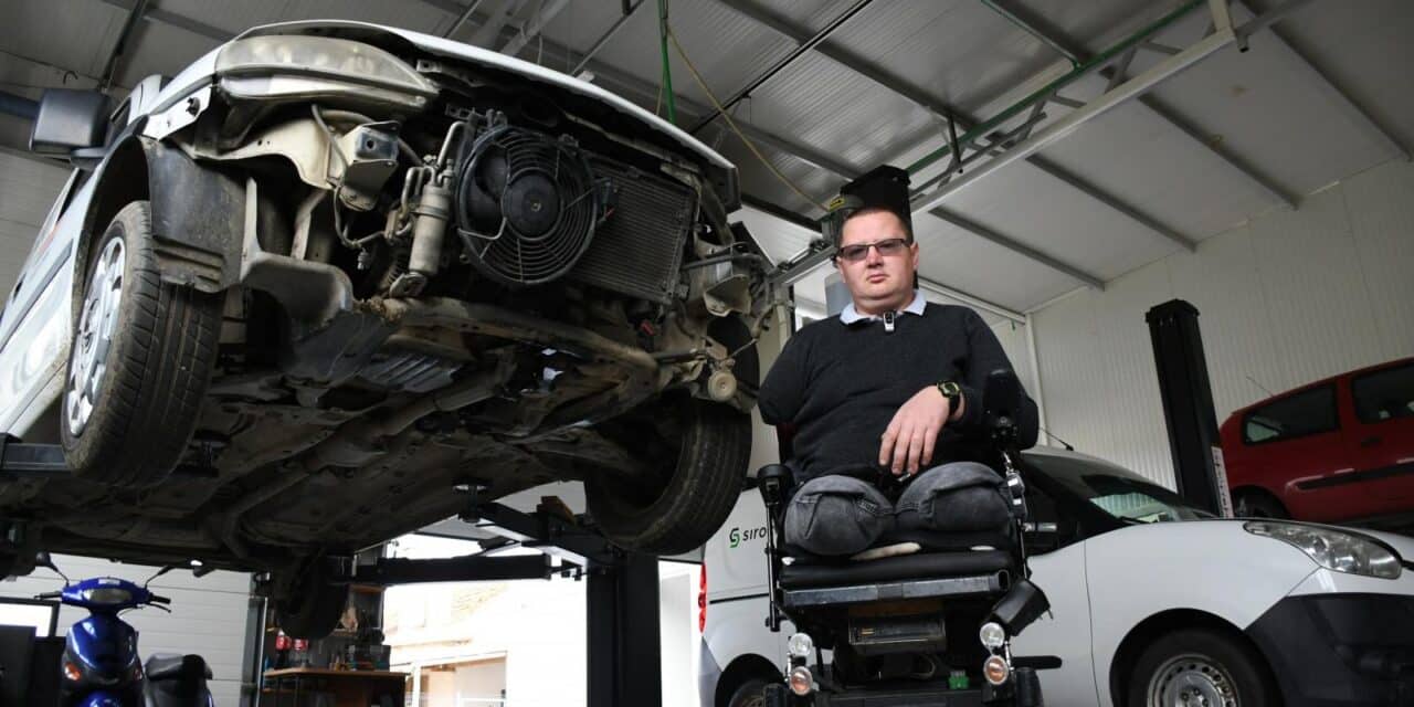 Virovitica: Zvonko Horvat je automehaničar bez ruke i nogu