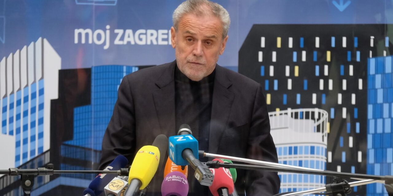 Konferencija za medije Stožera civilne zaštite grada Zagreba i gradonačelnika Bandića