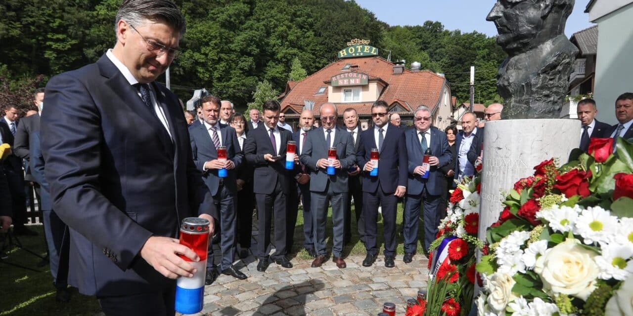 Veliko Trgovišče: HDZ obilježio obljetnicu rođenja Franje Tuđmana