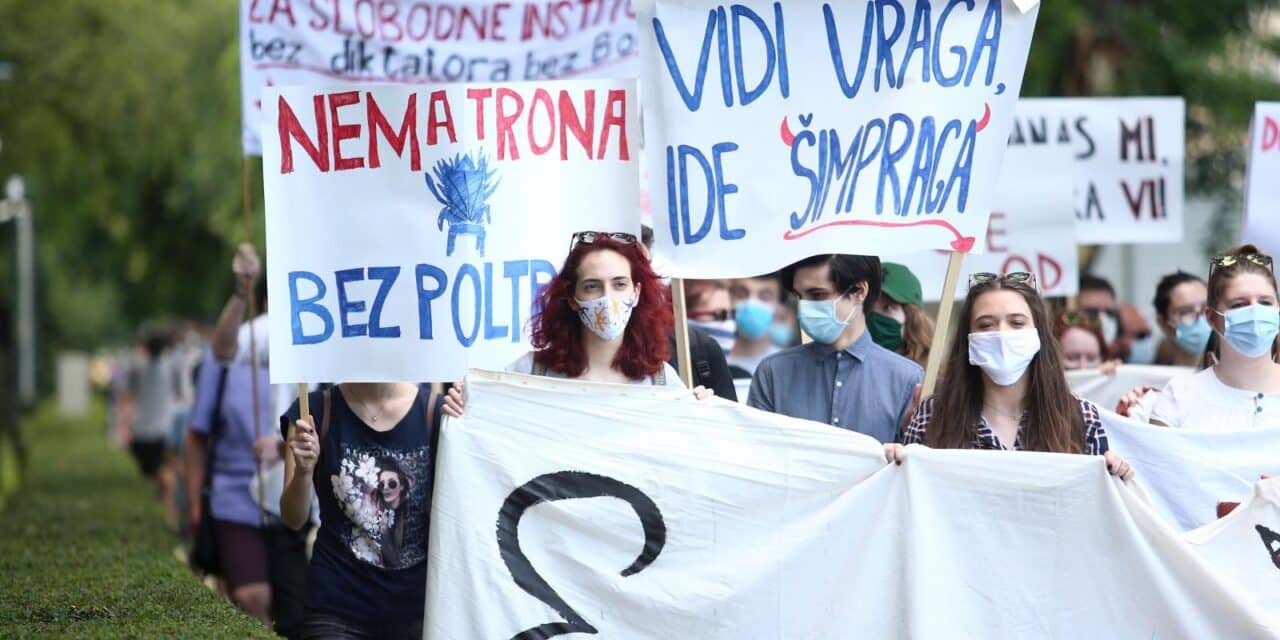 Zagreb: Prosvjed Inicijative za Filozofski zbog smjena