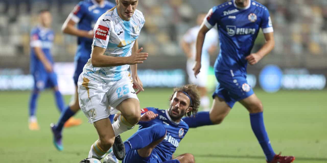 Rijeka: HNK Rijeka i NK Slaven Belupo sastali se u u 5. kolu Prve HNL